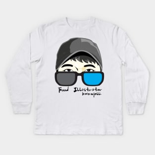 illustrator Kwon Kids Long Sleeve T-Shirt